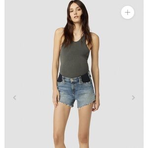 Hudson Jeans Gemma mid rise maternity jeans shorts
